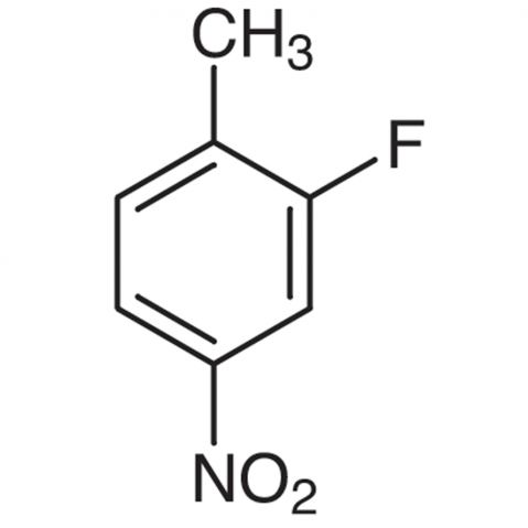 2-Fluoro-4-nitrotoluene Chemical Structure