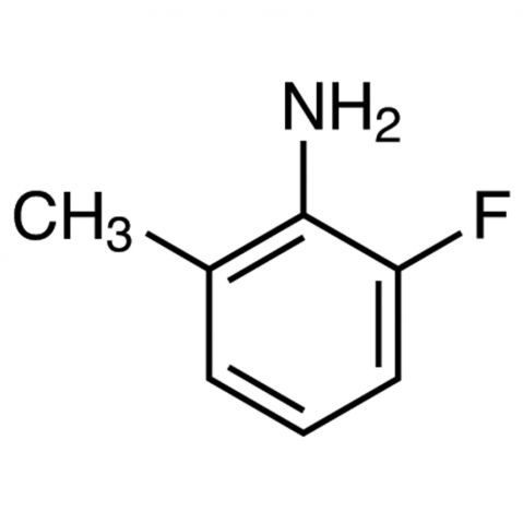 2-Fluoro-6-methylaniline Chemical Structure