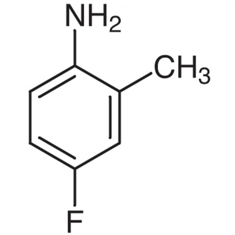 4-Fluoro-2-methylaniline Chemical Structure