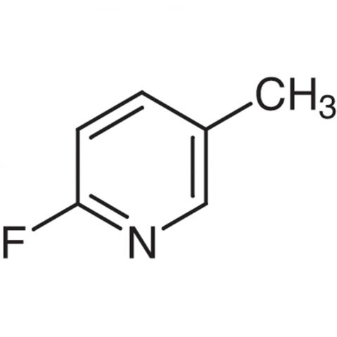 2-Fluoro-5-methylpyridine التركيب الكيميائي