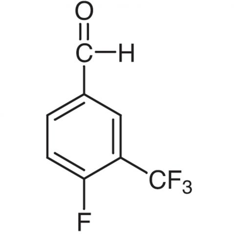 4-Fluoro-3-(trifluoromethyl)benzaldehyde Chemical Structure