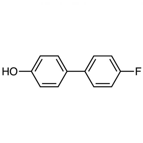 4-Fluoro-4'-hydroxybiphenyl التركيب الكيميائي