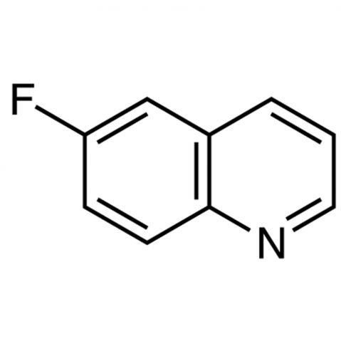 6-Fluoroquinoline Chemical Structure