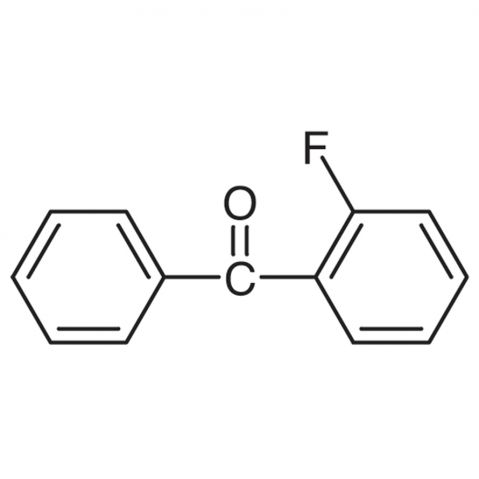 2-Fluorobenzophenone 化学構造