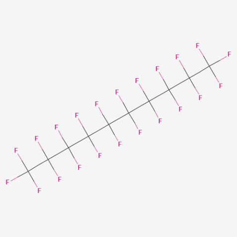 Perfluorodecane 化学構造