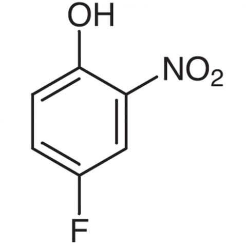 4-Fluoro-2-nitrophenol Chemical Structure