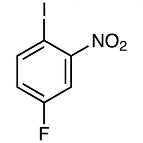 4-Fluoro-1-iodo-2-nitrobenzene 化学構造