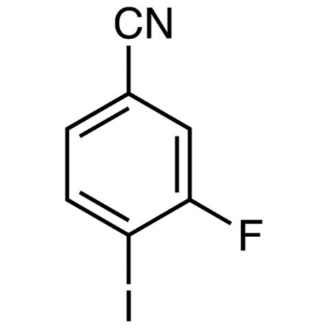 3-Fluoro-4-iodobenzonitrile Chemical Structure