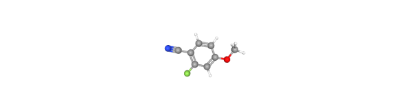 2-Fluoro-4-methoxybenzonitrile Chemical Structure