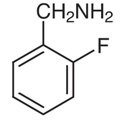 2-Fluorobenzylamine Chemische Struktur