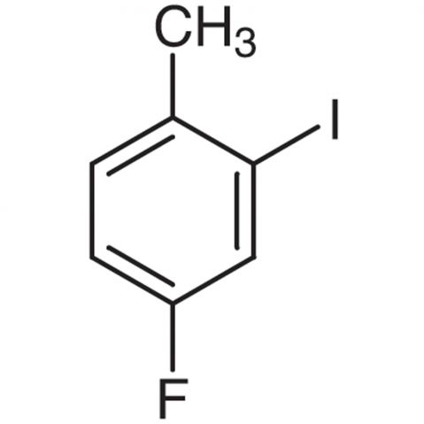 4-Fluoro-2-iodotoluene Chemical Structure