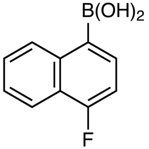 4-Fluoronaphthalene-1-boronic acid Chemical Structure