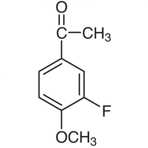 3'-Fluoro-4'-methoxyacetophenone Chemical Structure