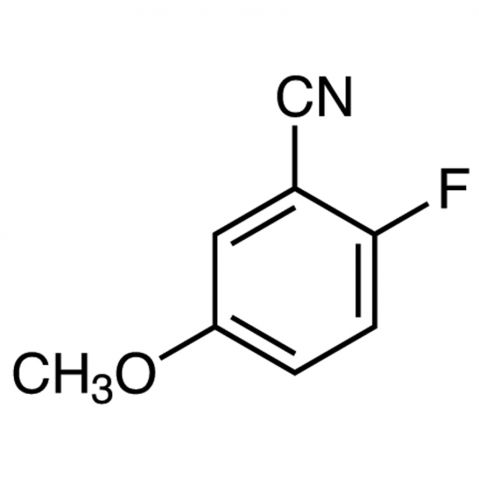 2-Fluoro-5-methoxybenzonitrile التركيب الكيميائي