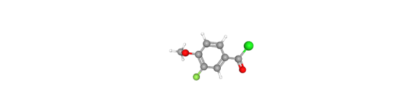 3-Fluoro-4-methoxybenzoyl chloride Chemical Structure