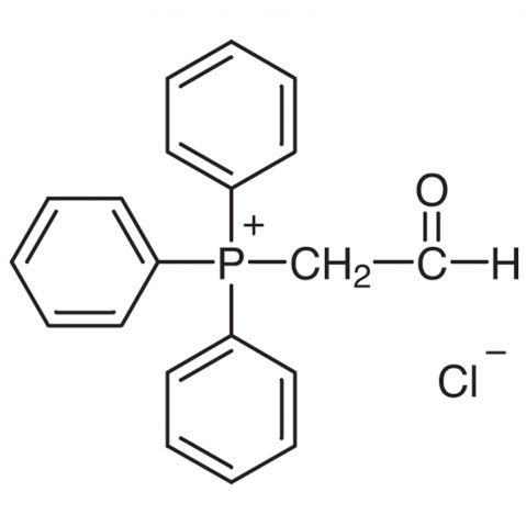 (Formylmethyl)triphenylphosphonium chloride 化学構造