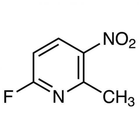 6-Fluoro-2-methyl-3-nitropyridine Chemical Structure