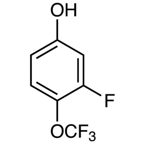 3-Fluoro-4-(trifluoromethoxy)phenol Chemical Structure