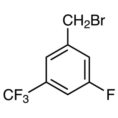 3-Fluoro-5-(trifluoromethyl)benzyl bromide 化学構造