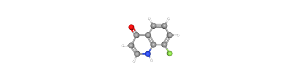 8-fluoroquinolin-4-ol Chemische Struktur