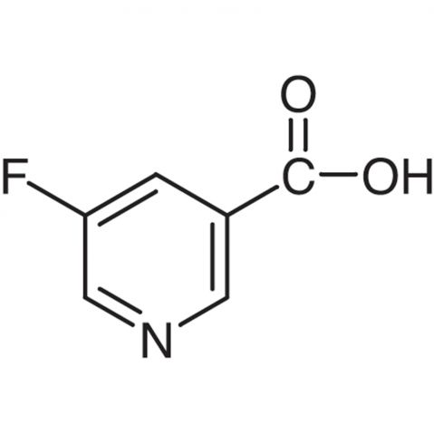 5-Fluoronicotinic Acid Chemical Structure