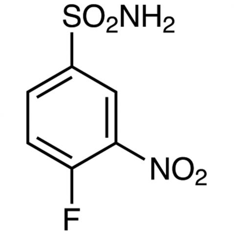 4-Fluoro-3-nitrobenzenesulfonamide التركيب الكيميائي