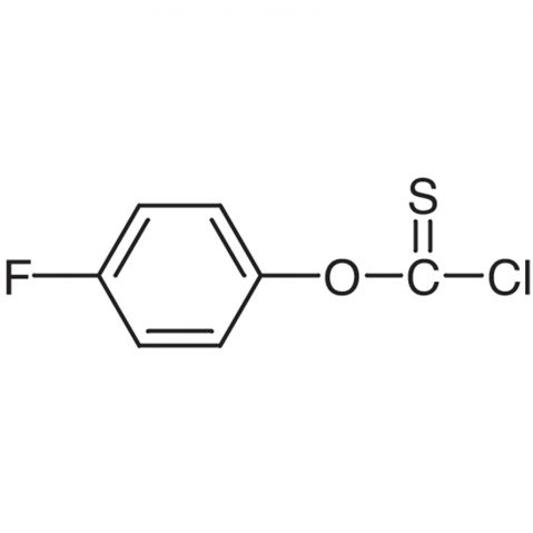 4-Fluorophenyl Chlorothionoformate Chemical Structure