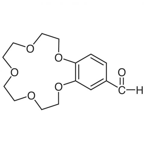 4'-Formylbenzo-15-crown 5-Ether Chemical Structure