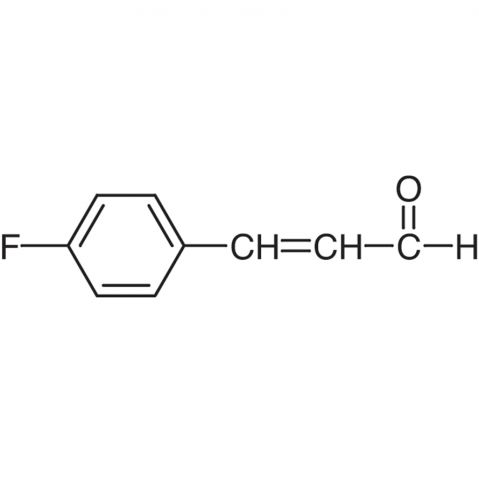 4-Fluorocinnamaldehyde التركيب الكيميائي