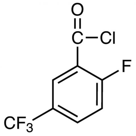 2-Fluoro-5-(trifluoromethyl)benzoyl Chloride Chemical Structure