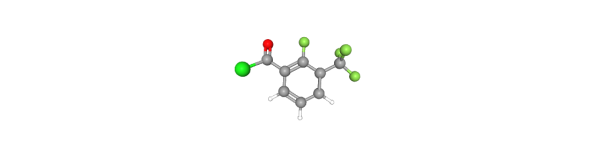 2-Fluoro-3-(trifluoromethyl)benzoyl Chloride Chemische Struktur