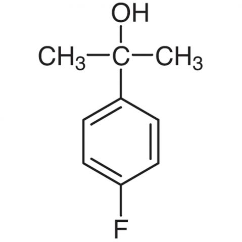 2-(4-Fluorophenyl)-2-propanol Chemical Structure