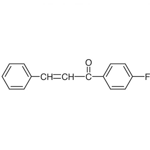 4'-Fluorochalcone 化学構造