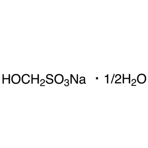 Formaldehyde Sodium Bisulfite Hemihydrate Chemical Structure