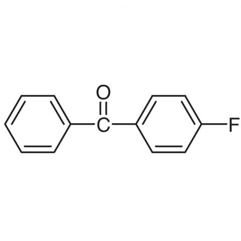 4-Fluorobenzophenone Chemical Structure