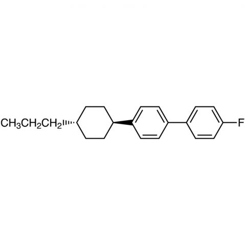 4-Fluoro-4'-(trans-4-propylcyclohexyl)biphenyl Chemical Structure