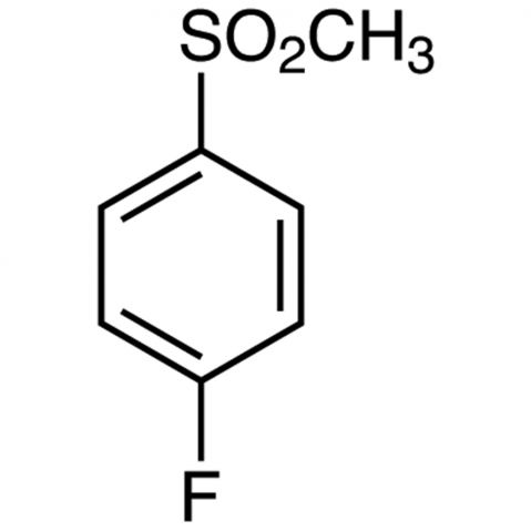 4-Fluorophenyl Methyl Sulfone Chemische Struktur