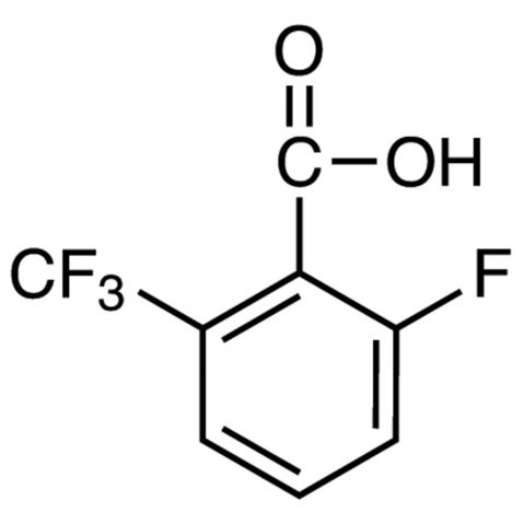 2-Fluoro-6-(trifluoromethyl)benzoic Acid التركيب الكيميائي