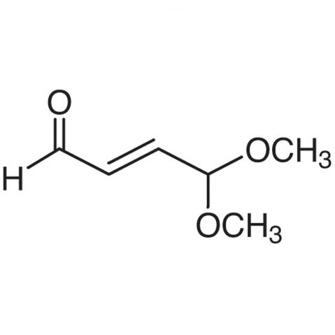 Fumaraldehyde Mono(dimethyl Acetal) (stabilized with HQ) Chemische Struktur