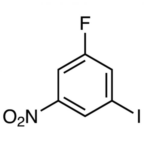 1-Fluoro-3-iodo-5-nitrobenzene Chemical Structure