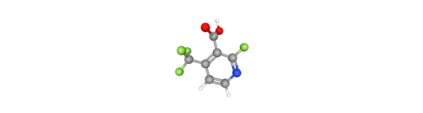 2-Fluoro-4-(trifluoromethyl)pyridine-3-carboxylic acid Chemical Structure