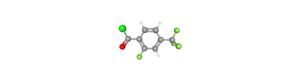 2-Fluoro-4-(trifluoromethyl)benzoyl chloride Chemical Structure