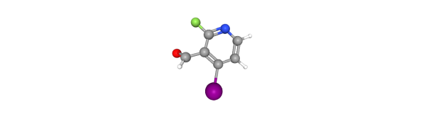 2-Fluoro-3-formyl-4-iodopyridine Chemical Structure