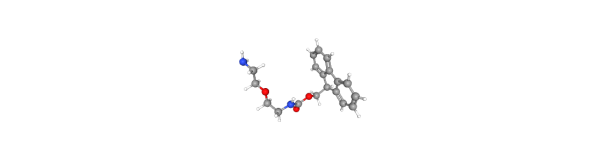 2-[2-(Fmoc-amino)ethoxy]ethylamine hydrochloride Chemical Structure