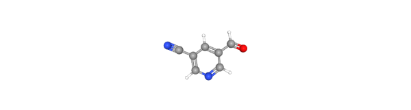 5-Formylnicotinonitrile 化学構造