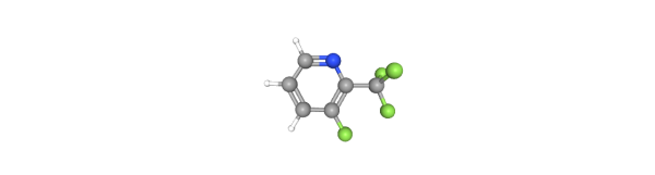 3-fluoro-2-(trifluoromethyl)pyridine Chemical Structure