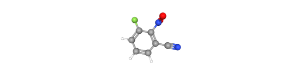 3-Fluoro-2-nitrobenzonitrile التركيب الكيميائي