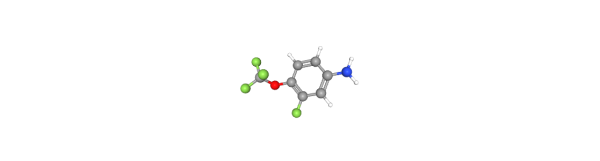 3-Fluoro-4-(trifluoromethoxy)aniline Chemische Struktur