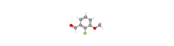 2-Fluoro-3-methoxybenzaldehyde Chemische Struktur