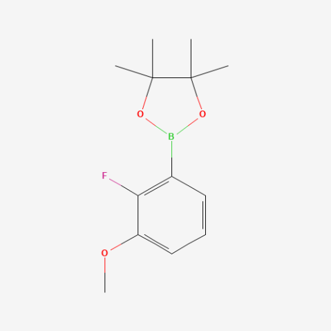 2-Fluoro-3-methoxyphenylboronic acid pinacol ester Chemical Structure